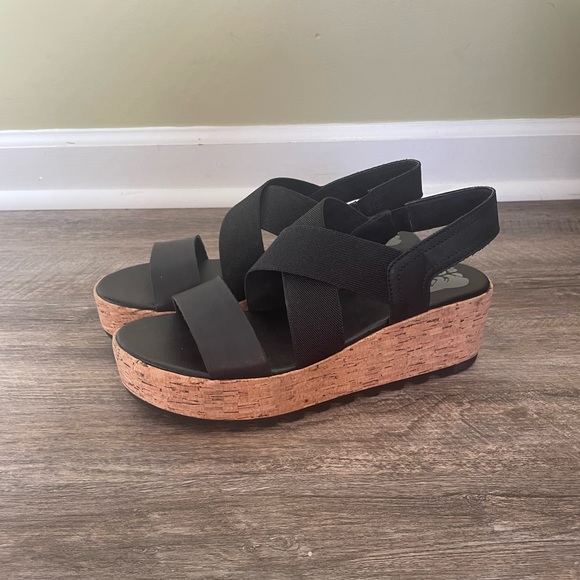 Sorel Shoes - Sorel Cameron Flatform Slingback Wedge Sandal